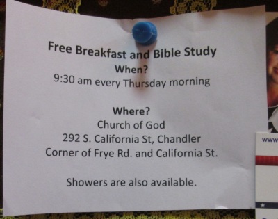 Church of God, 292 S California Street, Chandler, Arizona, Frye Road & California St.
