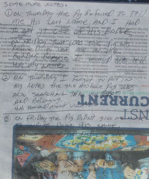 False arrest and civil rights violations at the Maricopa County Courthouse by  security guard Conrad Chavez and Maricopa County Sheriff Brotherton, who is bage number  1287 on Thursday, December 17, 2015 and Friday, Decemeber 18, 2015 at the Maricopa County Court House in downtown Phoenix