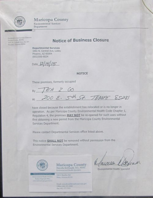 False arrest on Thursday, January 7, 2016 at Valley Metro Tempe Transit Center by  rent-a-cop Aldo Nunez Bicycle Cellar, Revo Bar, Tea 2 Go, Revo Pizza Bar, Cistrine   ,200 E 5th Street, 200 East 5th Street, 85281  